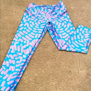 Goldsheep cropped leggings